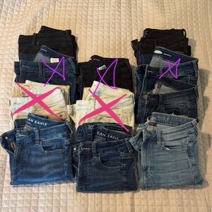 Lot of Women’s Jeans!!!